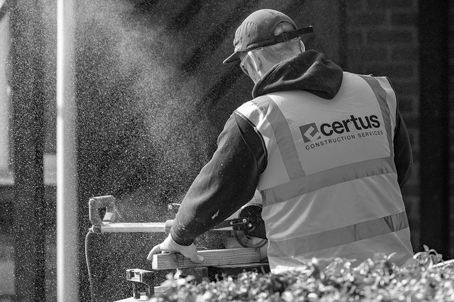Certus Joiner using a circular saw